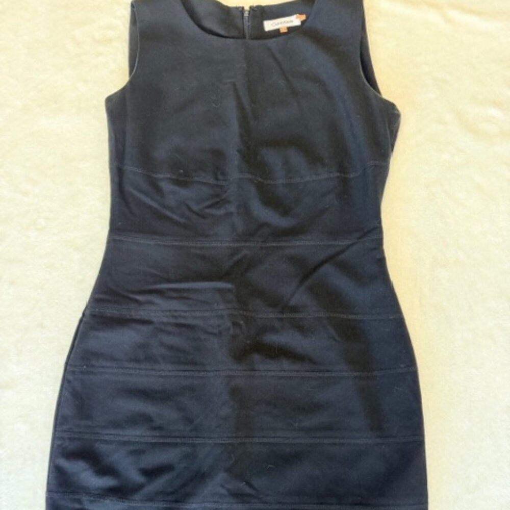 The perfect black work dress